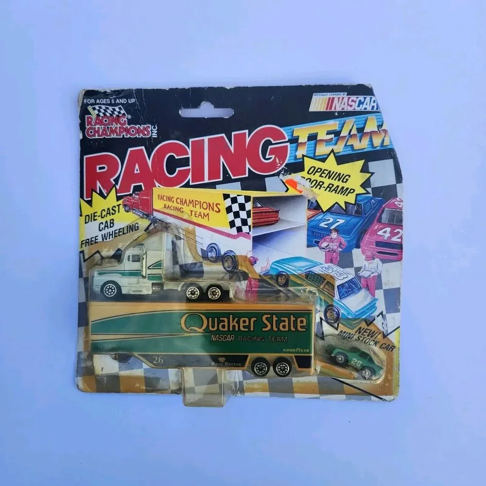 1991 Racing Team #26 Quaker State Transporter W Mini Stock Car